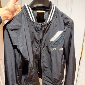Superdry Bomber/Varsity Lightweight Jacket-Small